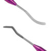 Гладилка серповидная большая 2,7/2,7 Double ended composite instrument Verdent 03-02 с титановой ручкой 8651