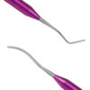 Гладилка медіально-серпоподібна мала 1,5/1,5 Double ended medial composite instrument Verdent 03-12 з титановою ручкою 8679