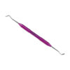 Гладилка медиальная мини 2,0/2,0 Double ended medial composite instrument Verdent 03-16 с титановой ручкой