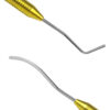 Штопфер обратноконусный – гладилка серповидная большая 1,8/2,7 Double ended plugger – composite instrument Verdent 04-07 с титановой ручкой 8711