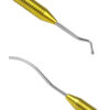 Штопфер грушоподібний – гладилка серпоподібна середня 2,0/2,0 Double ended plugger – composite instrument Verdent 04-14 з титановою ручкою 8723