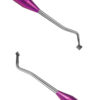 Нож моделировочный ромбовидный 3,5/3,5 Double ended modelling carver Verdent 07-02 с титановой ручкой 8747
