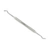 Нож моделировочный копьевидный 4,0/4,0 Double ended modelling carver Verdent 07-03 с титановой ручкой