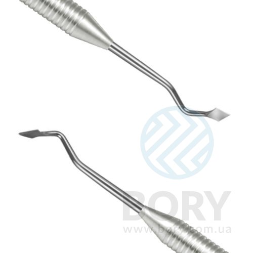 Ніж моделювальний списоподібний 4,0/4,0 Double ended modelling carver Verdent 07-03 з титановою ручкою