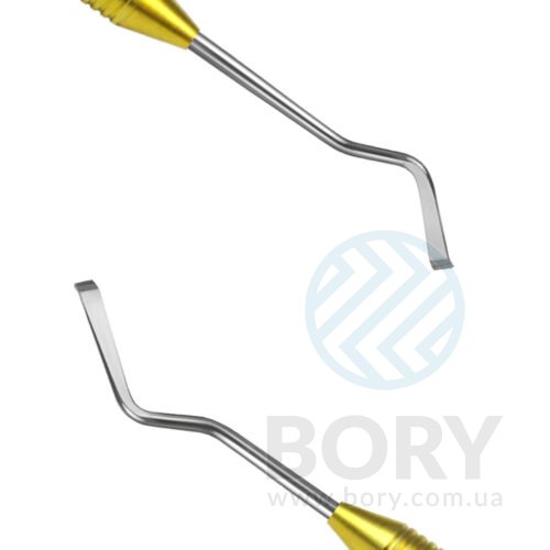 Мотика горизонтально-вигнута Double ended hoe Verdent 09-11 з титановою ручкою