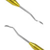 Кюрета над’яснева Double ended supragingival curette Verdent 10-05 з титановою ручкою 8795