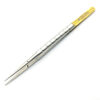 Пинцет хирургический для тканей Tissue Round Surgical Tweezer 180мм straight and serrated tip прямой UNICORN Medical Instruments № 394