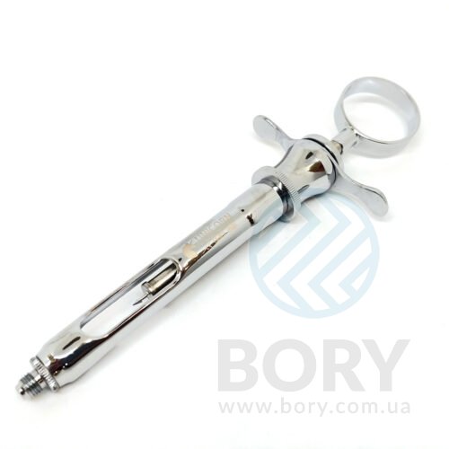 Шприц карпульний 1 кільце Syringe 1 ring 1.8ml metric EU UNICORN Medical Instruments № 4958/1