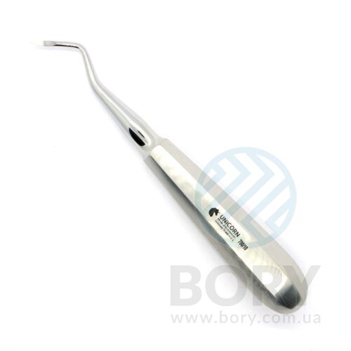 Елеватор Heidbrink elevator 2.5мм right для видалення фрагментів коренів правий UNICORN Medical Instruments № 700/10