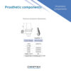 Угловой анатомический абатмент 15° Anatomic Angulated Titanium Abutment 15 Deg. Cortex Dental Implants соединение с имплантатом внутренний шестигранник Internal HEX Platform 10644