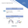 Цифровий аналог імпланту Digital Implant Analog MPR-8040D Cortex Dental Implants конічне з’єднання з імплантом стандартна платформа Conical Regular Platform (RP) 10578