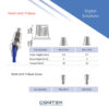 Титанова основа Ti-Base платформа для Мультиюніт абатменту Titanium Base (sleeve) for Multi-Unit Abutment Cortex Dental Implants Мультиюніт Платформа Multi-Unit Platform 10566