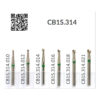 Бор твердосплавный CB1S (001) шарик Verdent, шт 11838