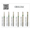 Бор твердосплавный CB1S (001) шарик Verdent, шт 11839