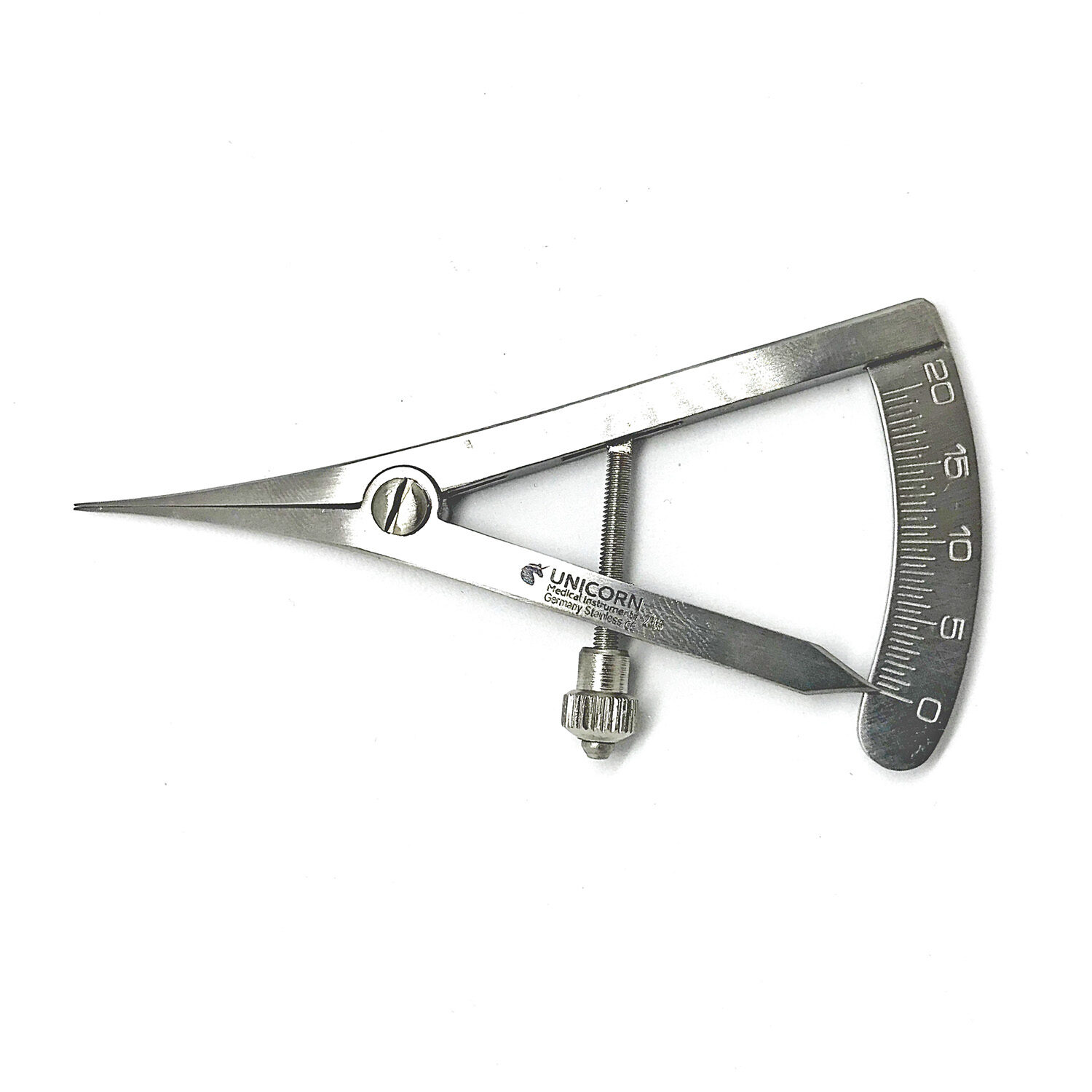 Мікрометр Castroviejo Gauge 90mm UNICORN Medical Instruments № 2365