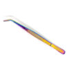 Пинцет College Tweezer Multi Color Rainbow 150мм UNICORN Medical Instruments № 1026 color
