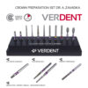 Crown Preparation Set by dr A. Zavadka Verdent набор боров для препарирования зуба под коронку Андрея Завадки, 11шт 3629