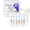 EndoArt Smart Blue Kit ass. Ni-Ti Files Inci Dental машинные файлы с эффектом памяти, 6шт – L 25mm