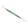 Зонд двосторонній Explorer Double Ended Probe Multi Color Rainbow UNICORN Medical Instruments № 23/17A color