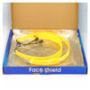Щитки захисні Face shield Introdent 10 незапотіваючих щитків з тримачем 3921