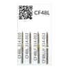 Бор твердосплавный финир CF48L (249) пламевидный Verdent турбинный, шт 11907