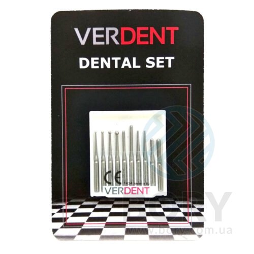 Gingivectomy Set Verdent набір турбінних борів для гінгівектомії, 10шт