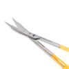 Ножницы хирургические изогнутые Goldman-Fox Surgical Scissors Curved 130мм UNICORN Medical Instruments № 3519/TC Gold (Tungsten Carbide Inserts) 9400