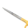 Ножницы хирургические прямые Goldman-Fox Surgical Scissors Straight 130мм UNICORN Medical Instruments № 3518/TC Gold (Tungsten Carbide Inserts) 9406