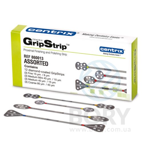 GripStrip Centrix алмазні штрипси для проксимальної обробки та полірування, шт