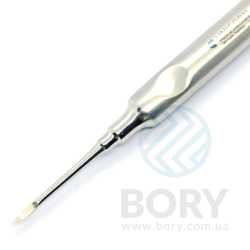 Елеватор Heidbrink elevator 2.5мм straight для видалення фрагментів коренів прямий UNICORN Medical Instruments № 0112