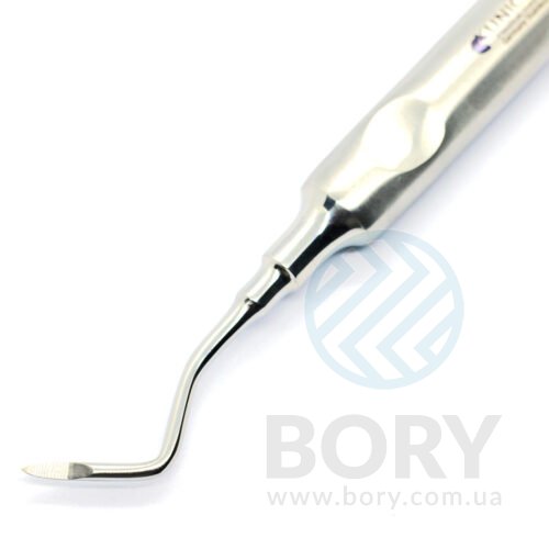 Елеватор Heidbrink elevator 2.5мм left для видалення фрагментів коренів лівий UNICORN Medical Instruments № 0113