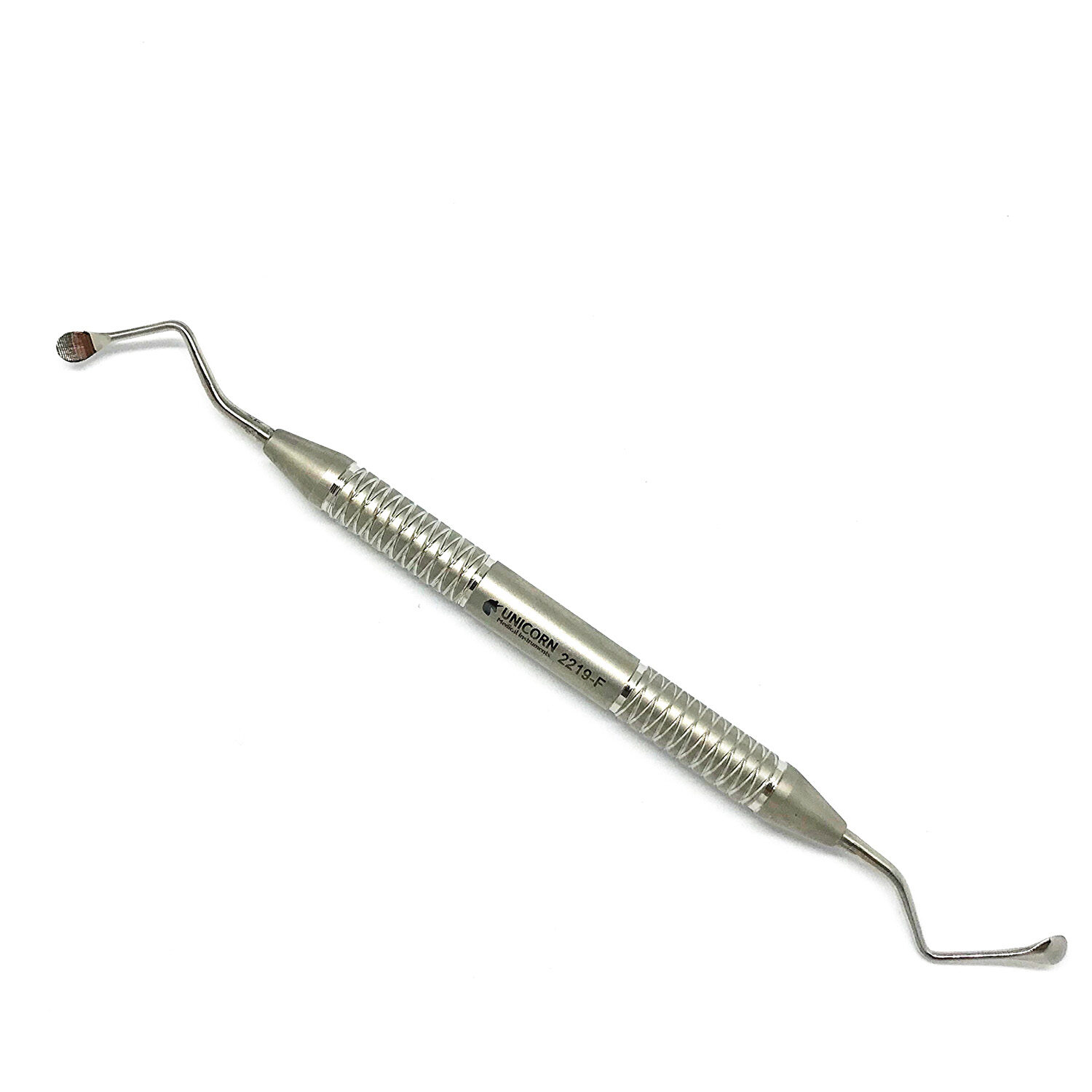 Кюрета Лукас з зубчиками Lucas Bone Curette Serrated 2.0мм UNICORN Medical Instruments № 2219F