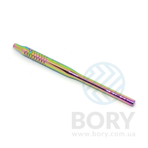 Ручка до дзеркала Mirror Handle Anatomic Multi Color Rainbow 120мм UNICORN Medical Instruments № 4900 color