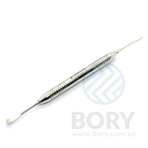 Періостальний елеватор Periosteal Elevator 4.0мм triangular tip, 4.0мм rounded tip UNICORN Medical Instruments № 0560