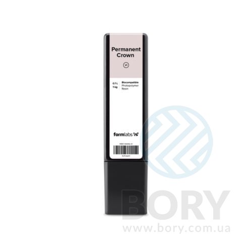 Смола для 3D друку Permanent Crown Resin Formlabs 1кг (0.7л)