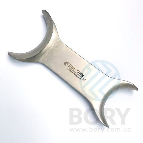 Ретрактор двосторонній Retractor Double Ended 115мм UNICORN Medical Instruments № 818