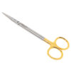 Ножиці хірургічні прямі Kelly Surgical Scissors Straight 160мм UNICORN Medical Instruments № 3509/TC Gold (Tungsten Carbide Inserts) 9299