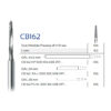 Бор твердосплавний хірургічний CB162 (408) фреза Ліндемана Verdent, шт 7659