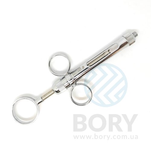 Шприц карпульний аспіраційний 3 кільця Syringe 3 ring 1.8ml metric EU UNICORN Medical Instruments № 4960