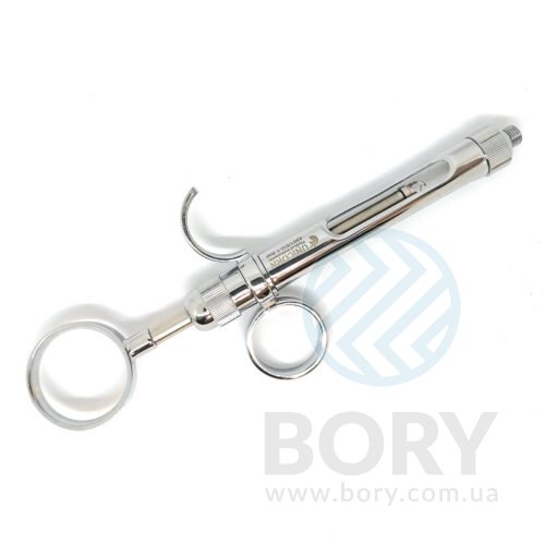 Шприц карпульний аспіраційний 2 кільця Syringe 2 ring 1.8ml metric EU UNICORN Medical Instruments № 4961