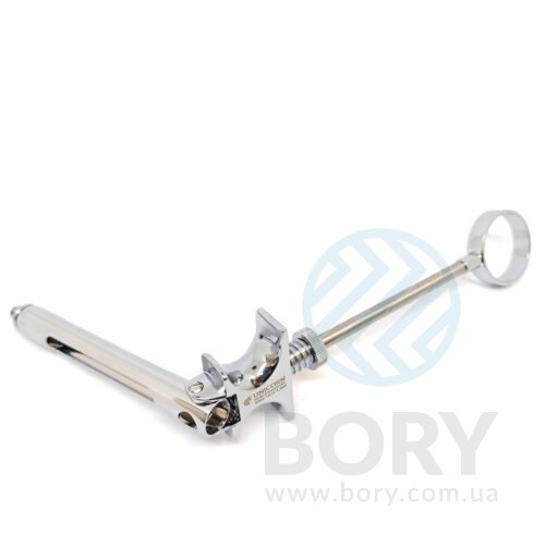 Шприц карпульний згинаючий 1 кільце Syringe 1 ring fold 1.8ml metric EU UNICORN Medical Instruments № 4966-1