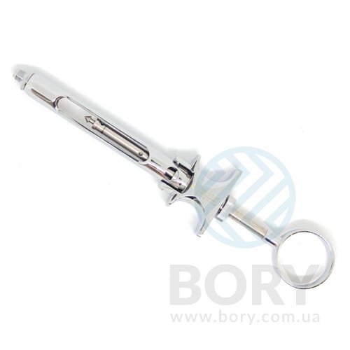 Шприц карпульний згинаючий 1 кільце Syringe 1 ring fold 1.8ml metric EU UNICORN Medical Instruments № 4966-1