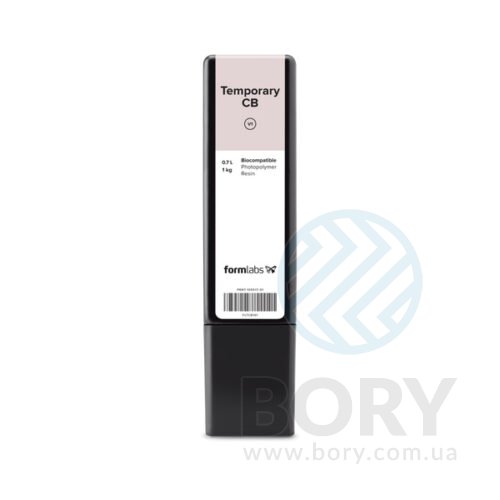 Смола для 3D друку Temporary CB Resin Formlabs 1кг (0.7л)