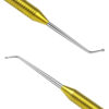 Штопфер кулястий малий 1,0/1,5 Double ended plugger Verdent 02-15 з титановою ручкою 8639