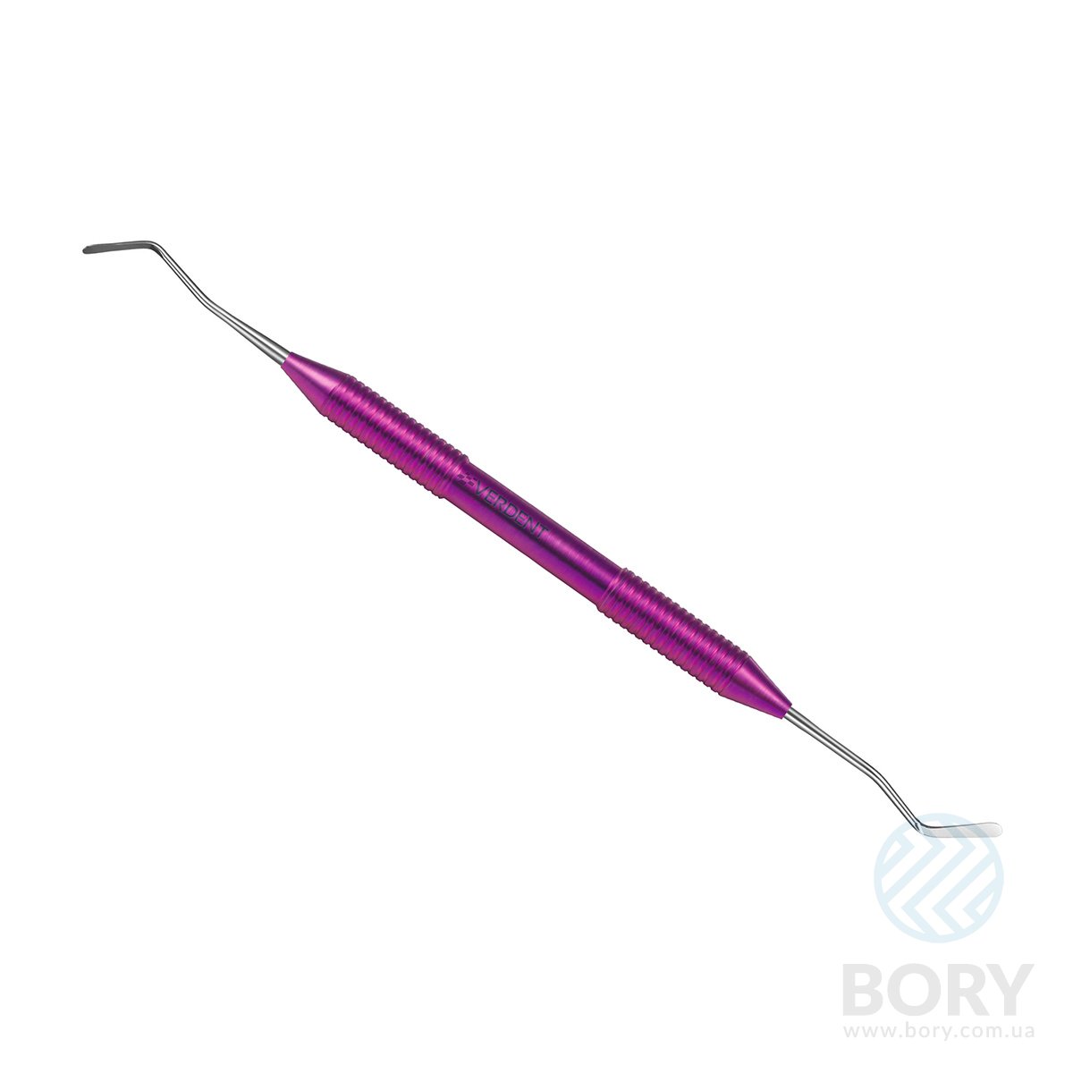Гладилка каплевидная по Hu-Friedy 2,2/2,2 Double ended composite instrument Verdent 03-04 с титановой ручкой