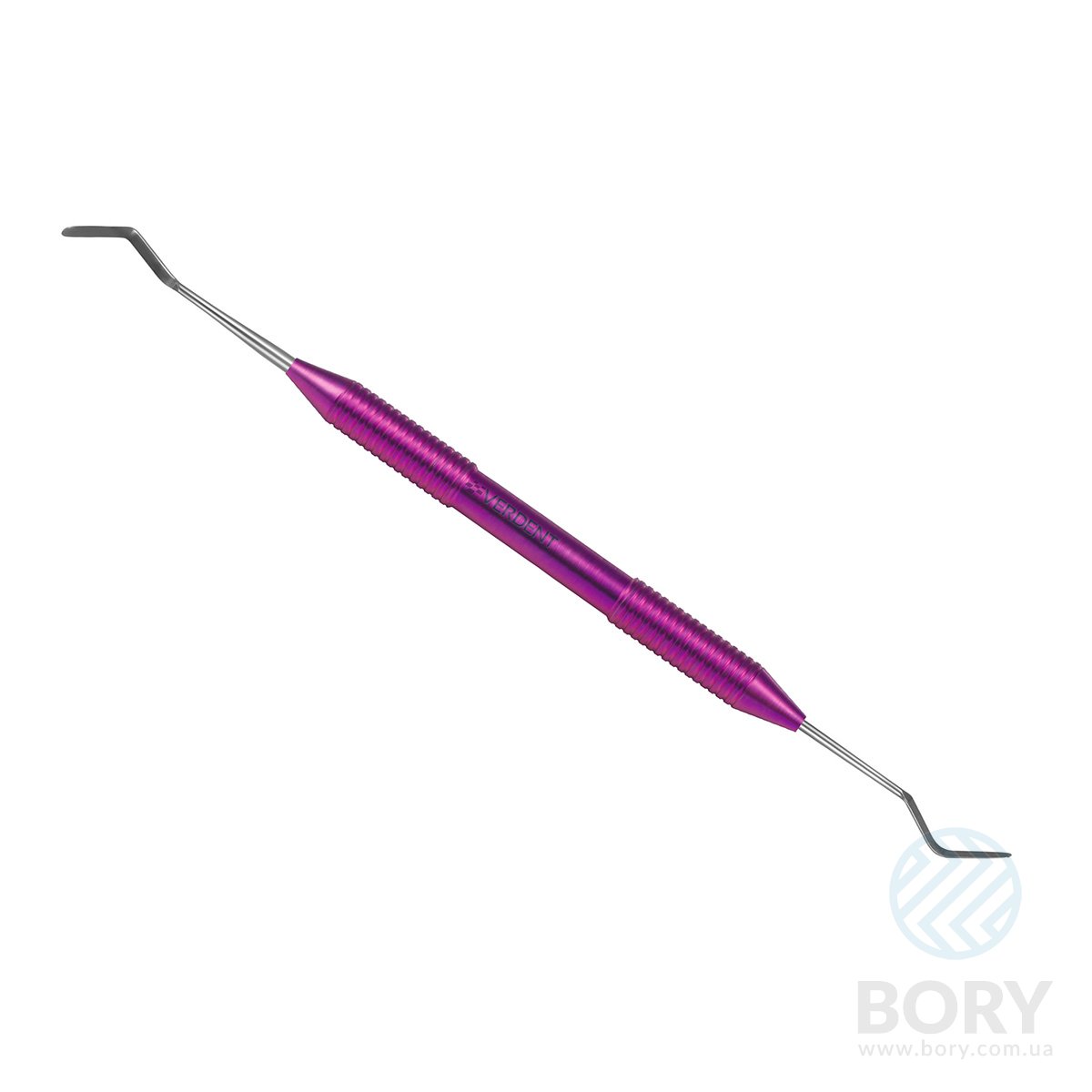 Гладилка дистальная разноширокая 1,6/2,5 Double ended distal composite instrument Verdent 03-05 с титановой ручкой