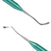 Гладилка вигнута 2,2/2,2 Double ended composite instrument Verdent 03-06 з титановою ручкою 8667