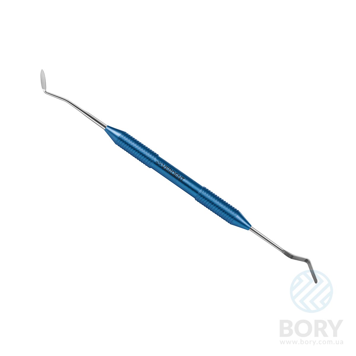 Гладилка медиально-дистальная лепестковая 2,7/2,3 Double ended medial-distal composite instrument Verdent 03-13 с титановой ручкой