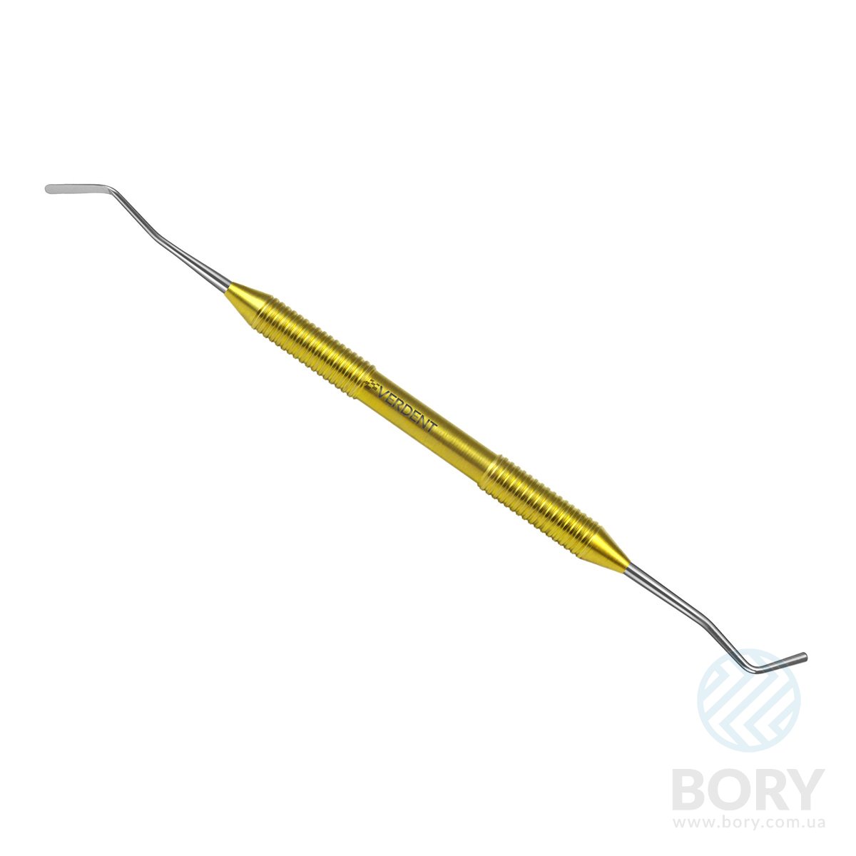 Штопфер обратноконусный – гладилка большая 1,8/2,0 Double ended plugger – composite instrument Verdent 04-03 с титановой ручкой