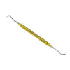 Штопфер кулястий вигнутий – гладилка мала 1,5/1,5 Double ended plugger – composite instrument Verdent 04-10 з титановою ручкою